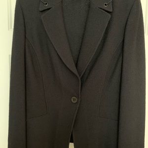 St John Black jacket and skirt